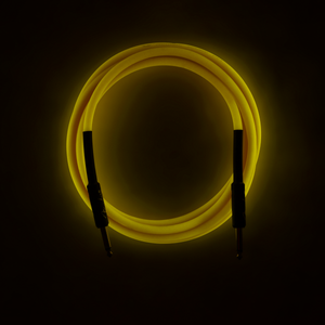 Fender 099-0810-113 Professional 10' Glow-In-The-Dark Cable, Orange-Easy Music Center