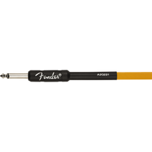 Load image into Gallery viewer, Fender 099-0810-113 Professional 10&#39; Glow-In-The-Dark Cable, Orange-Easy Music Center
