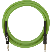 Load image into Gallery viewer, Fender 099-0810-119 Professional 10&#39; Glow-In-The-Dark Cable, Green-Easy Music Center
