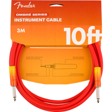 Load image into Gallery viewer, Fender 099-0810-200 10&#39; Ombre Guitar Cable, Tequila Sunrise-Easy Music Center
