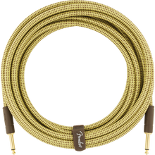 Load image into Gallery viewer, Fender 099-0820-081 Deluxe 18.6&#39; Instrument Cable - Tweed-Easy Music Center
