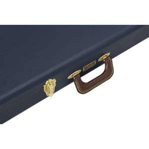 Fender 099-6106-302 Classic Series Wood Case Strat/Tele, Navy Blue-Easy Music Center