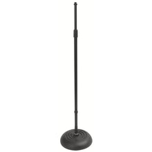 Load image into Gallery viewer, On-Stage MS7201QTR Round Base Mic Stand - Black-Easy Music Center
