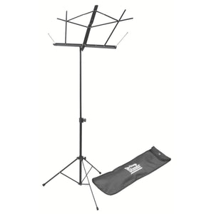 On-Stage SM7122BB BLK Music Stand w/ Bag-Easy Music Center