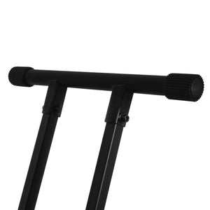 On-Stage KS8191XX Lok-Tight Classic Double-X Keyboard Stand-Easy Music Center