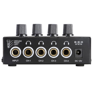 On-Stage HA4000 4-Channel Headphone Amplifier-Easy Music Center