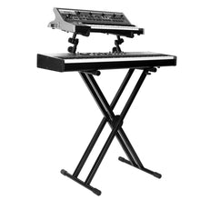 Load image into Gallery viewer, On-Stage KS7292 Double-X Keyboard Stand with 2nd Tier-Easy Music Center
