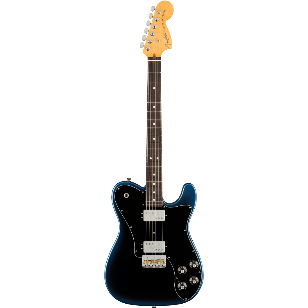 Fender 011-3960-761 American Pro II Tele Deluxe, Rosewood Fingerboard, Dark Night-Easy Music Center