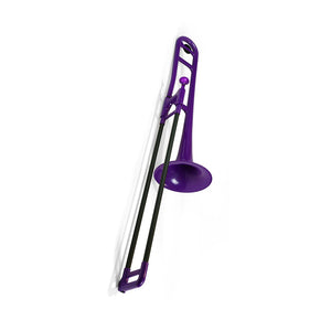 PBONE1P pBone Plastic Trombone, Purple-Easy Music Center