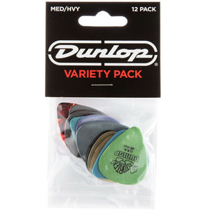 Dunlop PVP102 Guitar Pick Med/Heavy Variety Pack-Easy Music Center