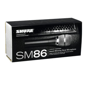 Shure SM86 Condenser Cardioid Handheld Microphone-Easy Music Center