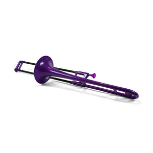 PBONE1P pBone Plastic Trombone, Purple-Easy Music Center