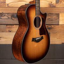 Load image into Gallery viewer, Taylor 314CE-LTD-TS-QS Grand Auditorium LTD - Cutaway, Electronics, Torrified Sitka Spruce Top, Quilted Sapele b/s, Sunburst (#1206221053)-Easy Music Center
