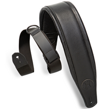 Load image into Gallery viewer, Levy MRHGP-BLK 3.5&quot; Wide Right Height RipChord Guitar Strap-Easy Music Center
