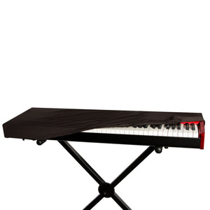 On-Stage KDA7061B 61-76-Key Keyboard Dust Cover - Black-Easy Music Center