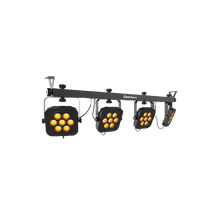 Load image into Gallery viewer, Chauvet 4BARFLEXQ RGBA 4 Wash Light System Carrying Case, Footswitch, and IRC-6 Remote-Easy Music Center
