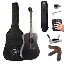 Load image into Gallery viewer, KLOS FG-CARBON-DLX-E Full Carbon Fiber Full Size Guitar w/ Electronics, Full Carbon Deluxe-Easy Music Center
