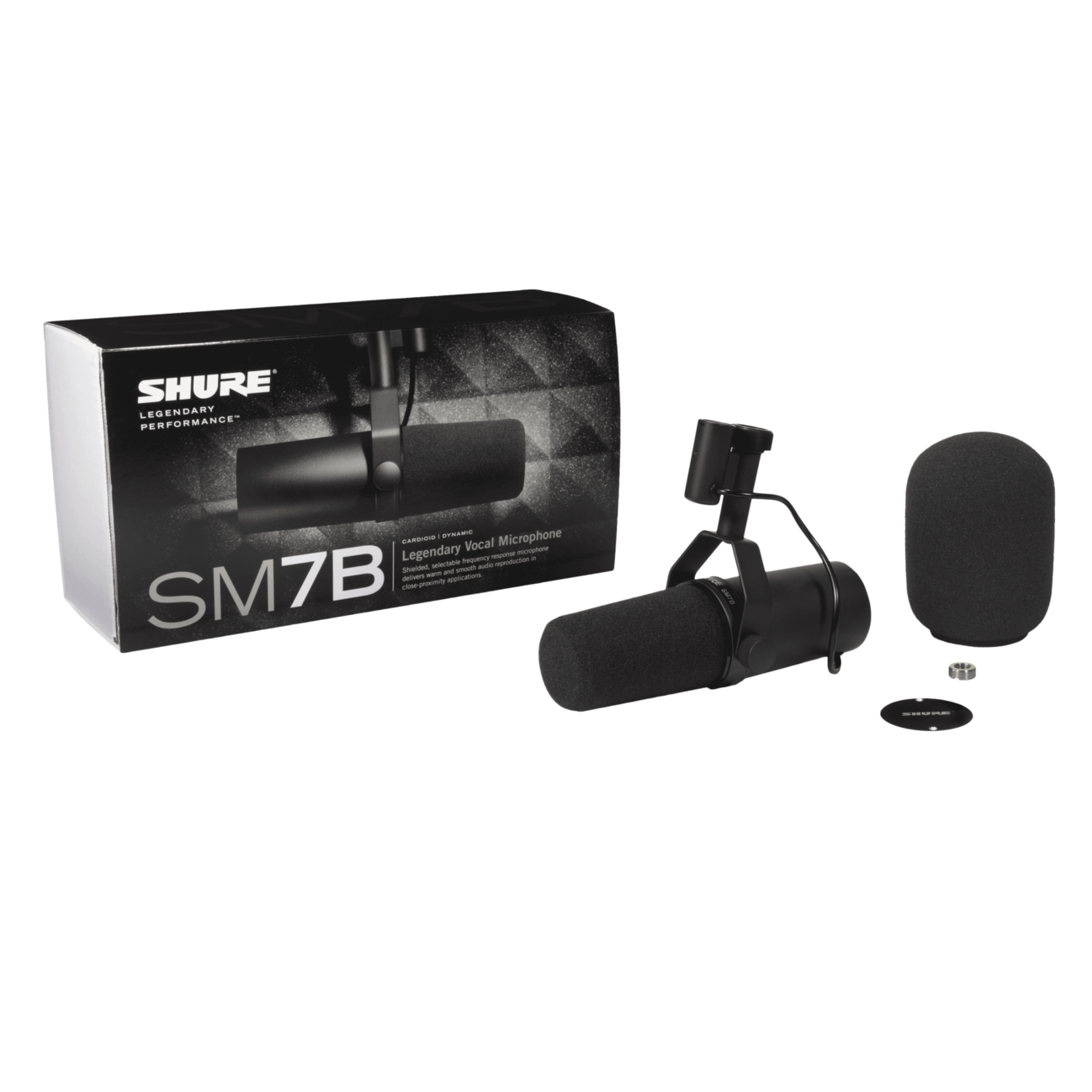 Shure SM7B Cardioid Dynamic Studio Microphone – Easy Music Center Shure SM7B Cardioid Dynamic Studio Microphone – Easy Music Center