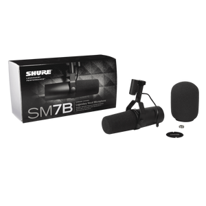 Shure SM7B Cardioid Dynamic Studio Microphone-Easy Music Center