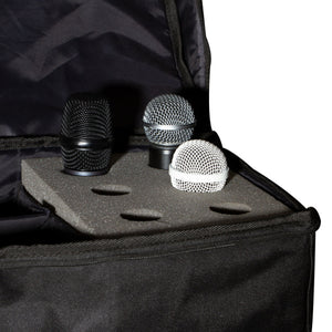 On-Stage MB7006 6 Space Microphone Bag-Easy Music Center