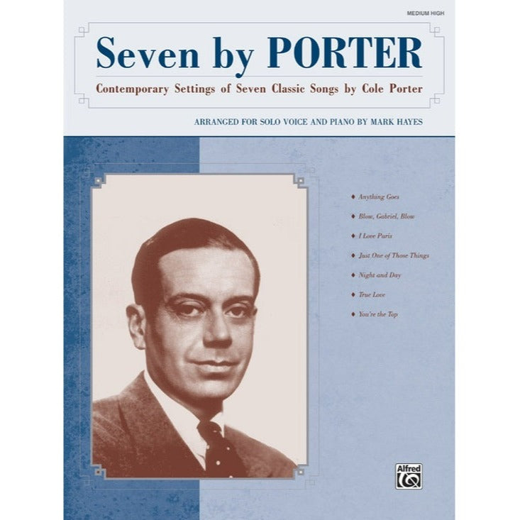 Alfred A-28855 Seven by Porter - Contemporary Settings of Seven Classic Songs by Cole Porter-Easy Music Center