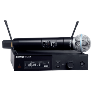 Shure SLXD24/B58-G58 Wireless System with BETA58, G58 Frequency Band-Easy Music Center