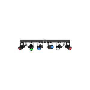 Chauvet 6SPOTRGBW 6 Head Spot Light Bar, 6x9w LED Quad-Color (RGBW)-Easy Music Center