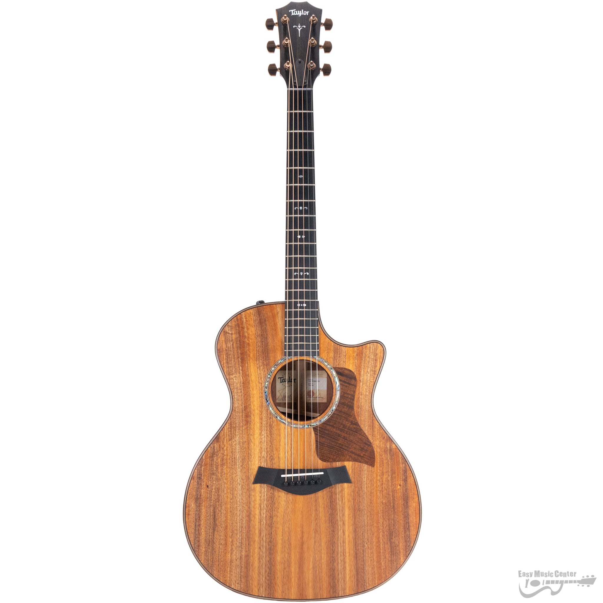 Taylor 724CE Grand Auditorium - All Koa, Cutaway, Electronics 