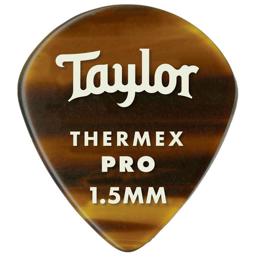 Taylor 80770 Taylor Premium 651 Thermex Pro Picks, Tortoise Shell, 1.50mm, 6-Pack-Easy Music Center