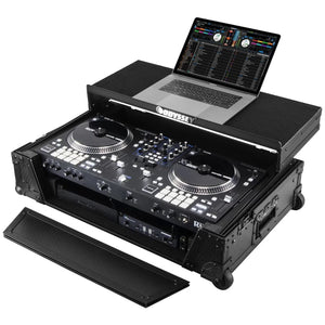 Odyssey 810264 Industrial Board Glide Style 1U Case w/ Wheels - Custom Fit for Rane ONE-Easy Music Center