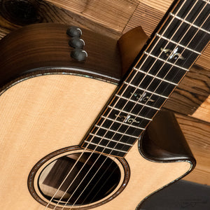 Taylor 912CE-BE Grand Auditorium Builder's Edition Acoustic-Electric Guitar (#1209101111)-Easy Music Center