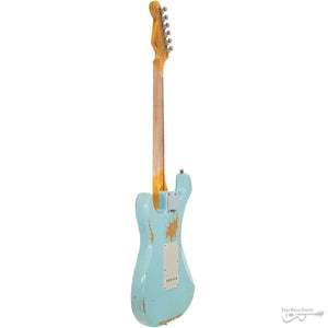 Fender 923-5001-609 Custom Shop (#CZ565109), 1956 LTD Strat, Heavy Relic, Aged Daphne Blue-Easy Music Center