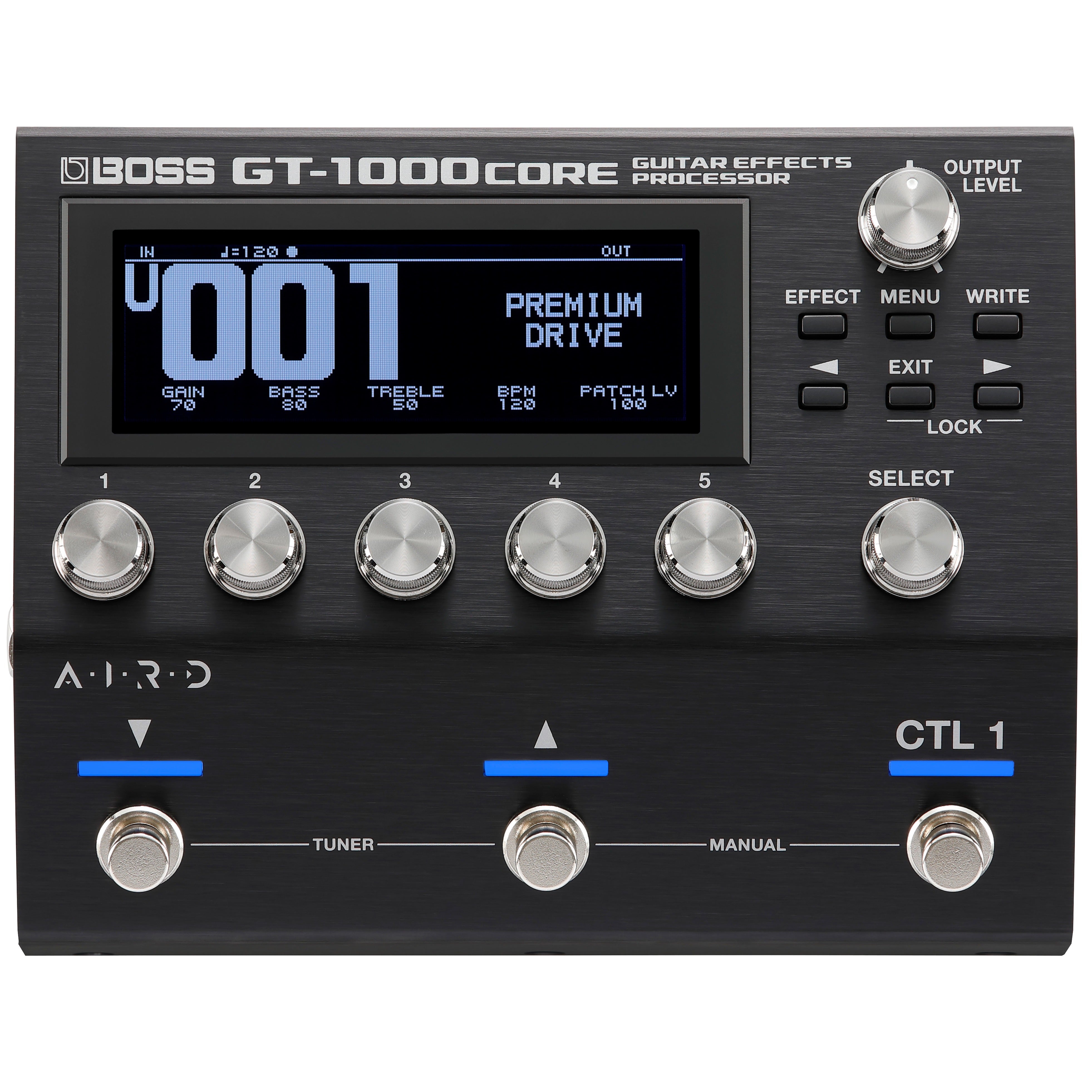 Boss launches the new GT-1000CORE, RC-5 and RC-500