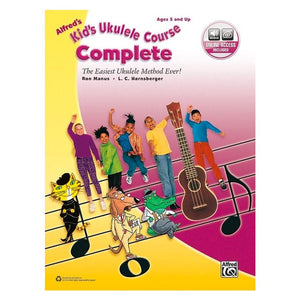 Alfred A-40521 Alfred's Kid's Ukulele Course Complete-Easy Music Center