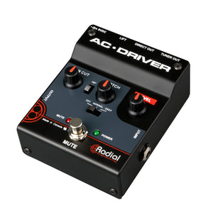 Radial Engineer R8007322 AC Driver - Acoustic Preamp DI w/ Low Cut and Notch Filter-Easy Music Center