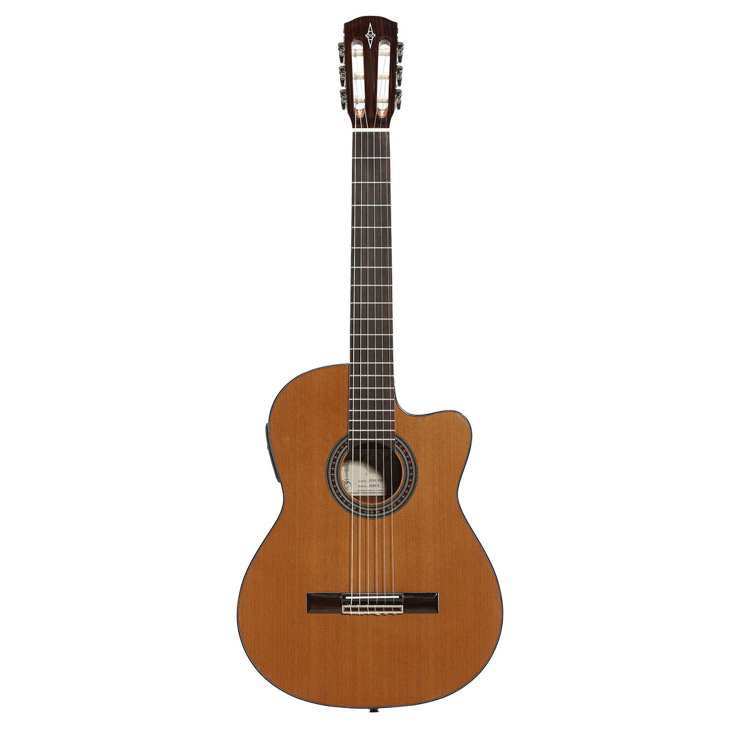 Alvarez AC65CE Artist Classical Acoustic Electric Guitar w/Cutaway EQ & Tuner-Easy Music Center