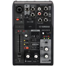 Load image into Gallery viewer, Yamaha AG03MK2B 3-Channel Mixer/USB Audio Interface for iOS/MAC/PC, Black-Easy Music Center
