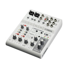Load image into Gallery viewer, Yamaha AG06MK2W 6-Channel Mixer/USB Audio Interface for iOS/MAC/PC, White-Easy Music Center
