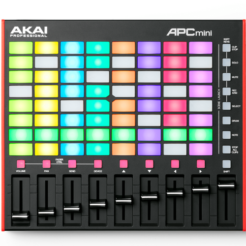 Akai APCMINI2 Mk2 Pad Controller, Clip Launch Controller for Ableton-Easy Music Center