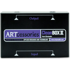 ART CLEANBOX-2 Hum Killer - Eliminator – Dual Channel - Passive – 1/4” TRS-Easy Music Center