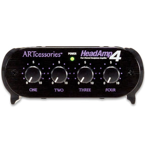 ART HEADAMP4 4 Channel Stereo Headphone Amp-Easy Music Center