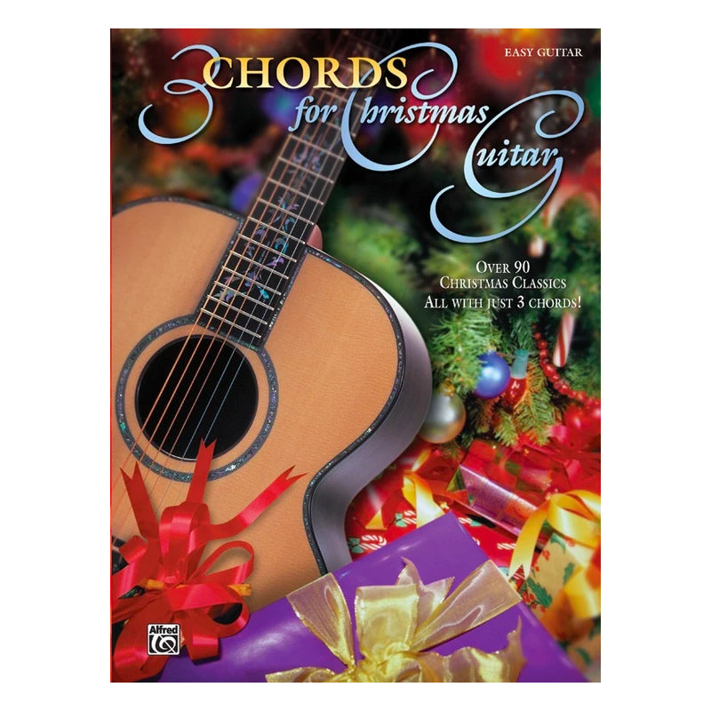Alfred A-0458B 3 Chords for Christmas Guitar-Easy Music Center