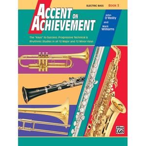 Alfred A-18068 Accent on Achievement Book 3 - Electric Bass-Easy Music Center