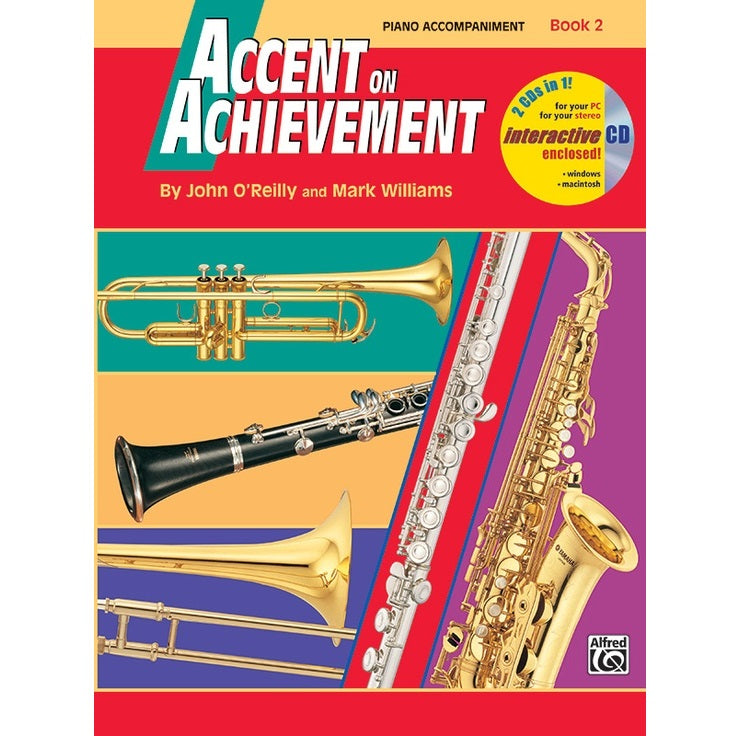 Alfred A-18274 Accent on Achievement Book 2 - Piano-Easy Music Center
