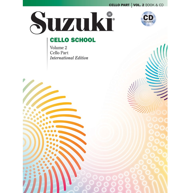 Alfred A-40700 Suzuki Cello School, Volume 2-Easy Music Center