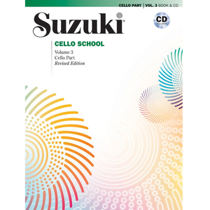 Alfred A-40703 Suzuki Cello School, Volume 3-Easy Music Center