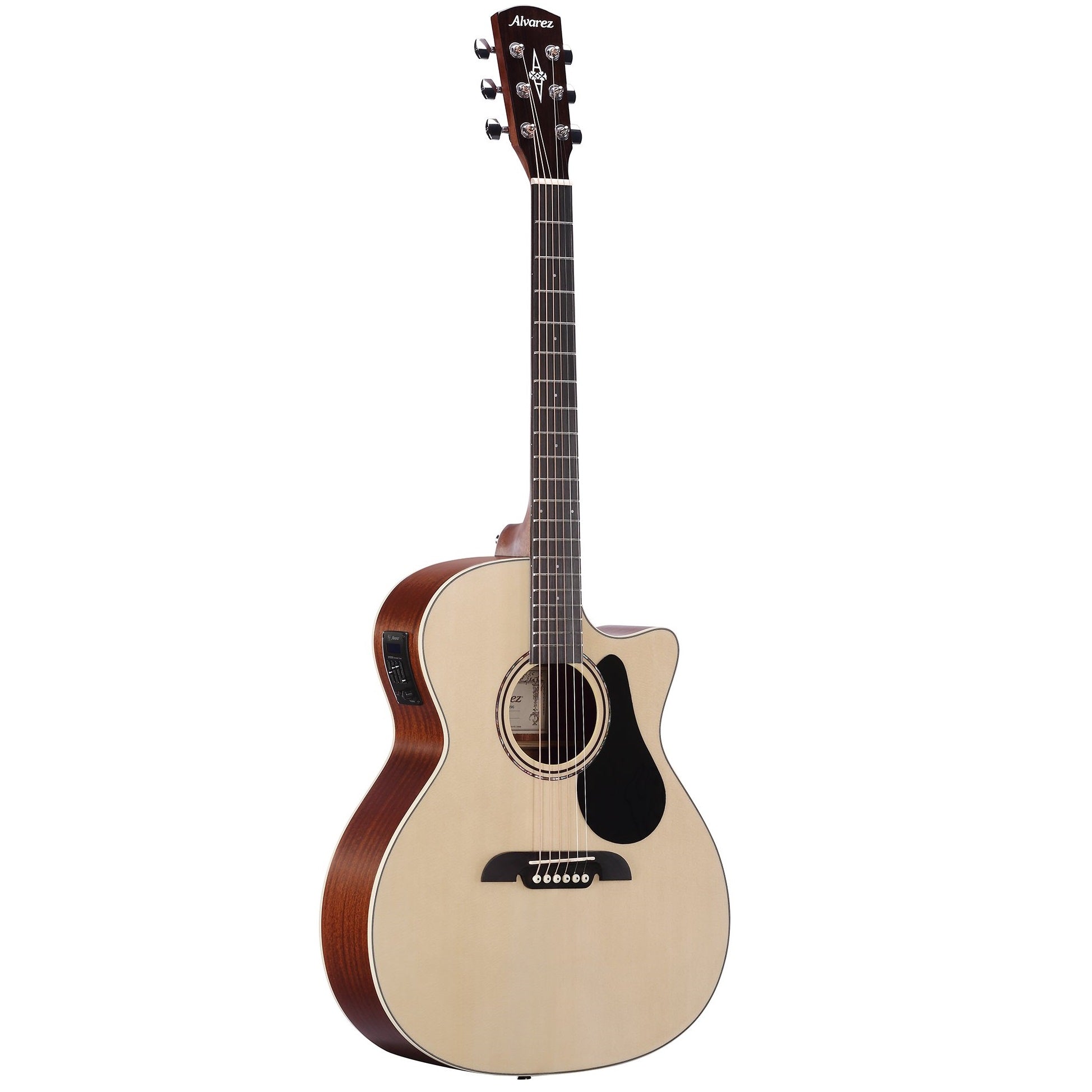Alvarez RG26CE-DLX Grand Auditorium Acoustic Pack w/AFC30 Tan