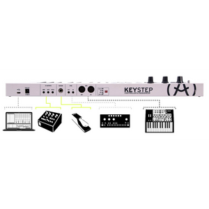 Arturia KEYSTEP 32-Key Keyboard Controller w/ Sequencer-Easy Music Center