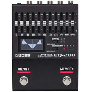 Boss EQ-200 Graphic Equalizer Effects Pedal-Easy Music Center