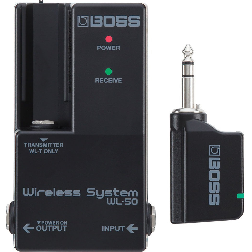 Boss WL-50 Guitar Wireless System w/ Built-in Charging-Easy Music Center